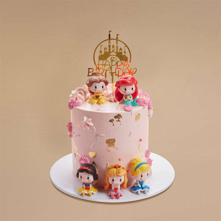 Disney Princesses Cake - Dulcet Cakes & Sweets