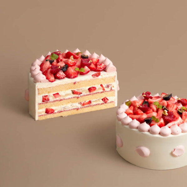 Fresh Cream Strawberry Chiffon