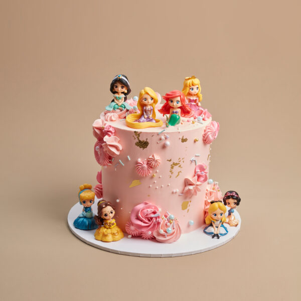 Disney Princesses Cake - Dulcet Cakes & Sweets