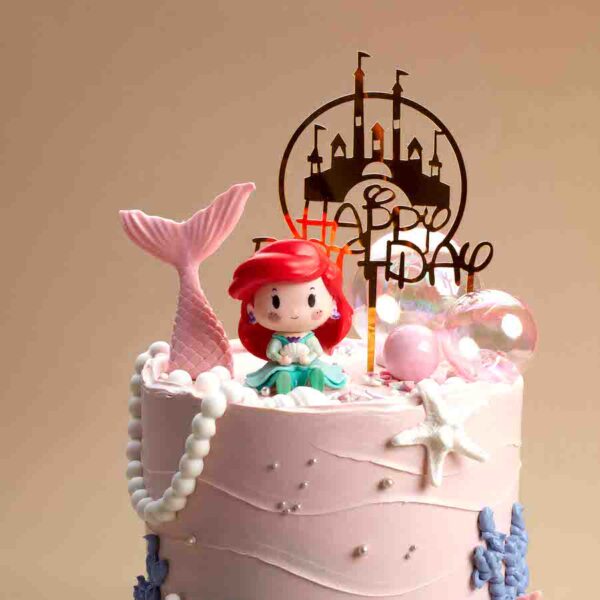 Ariel The Little Mermaid Cake - Image 2