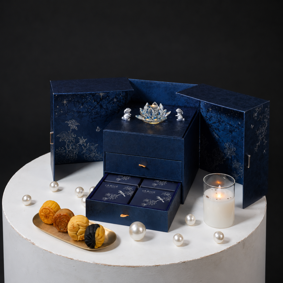 Moonlit Symphony - 8pcs Mooncake Gift box